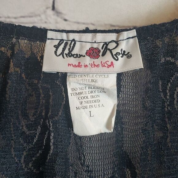 Laced Navy Blue Dress - Picture 3 of 5